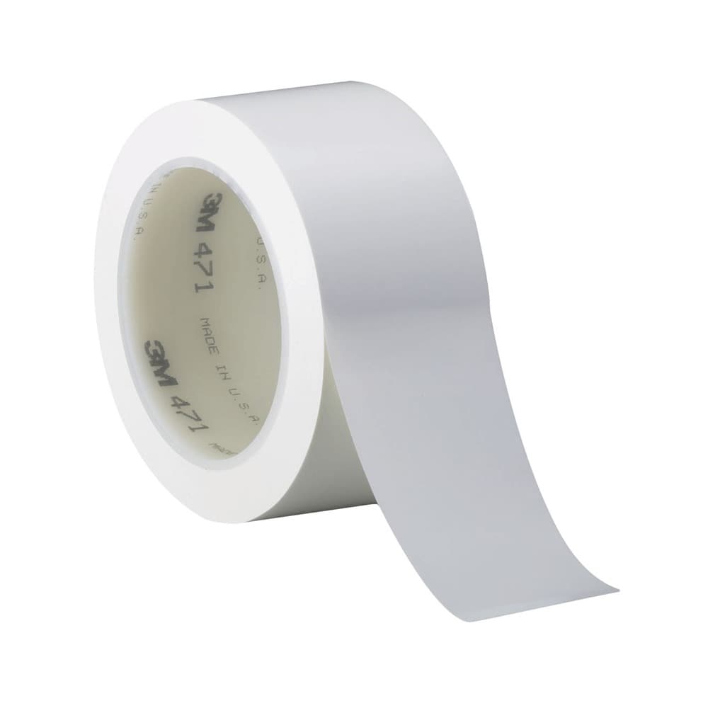 Imagen - CINTA 3M PVC DEMARCATORIA 471 BLANCA 50MM X 30M 39129