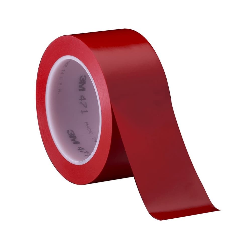 Imagen - CINTA 3M PVC DEMARCATORIA 471 ROJA 50MM X 30M 39127