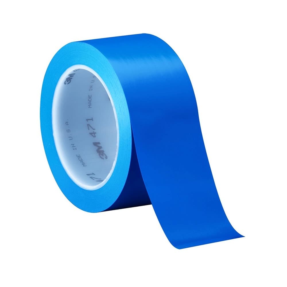 Imagen - CINTA 3M PVC DEMARCATORIA 471 AZUL 50MM X 30M 39130