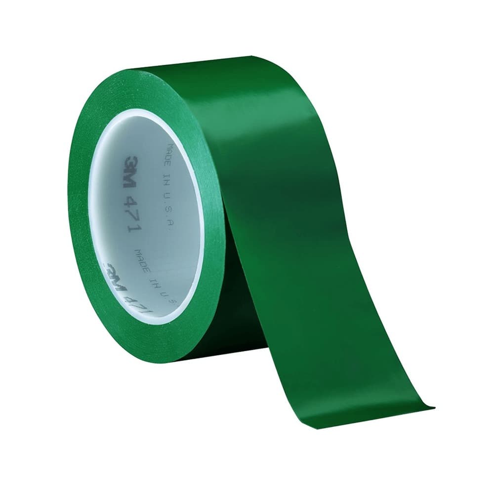 Imagen - CINTA 3M PVC DEMARCATORIA 471 VERDE 50MM X 30M 39126