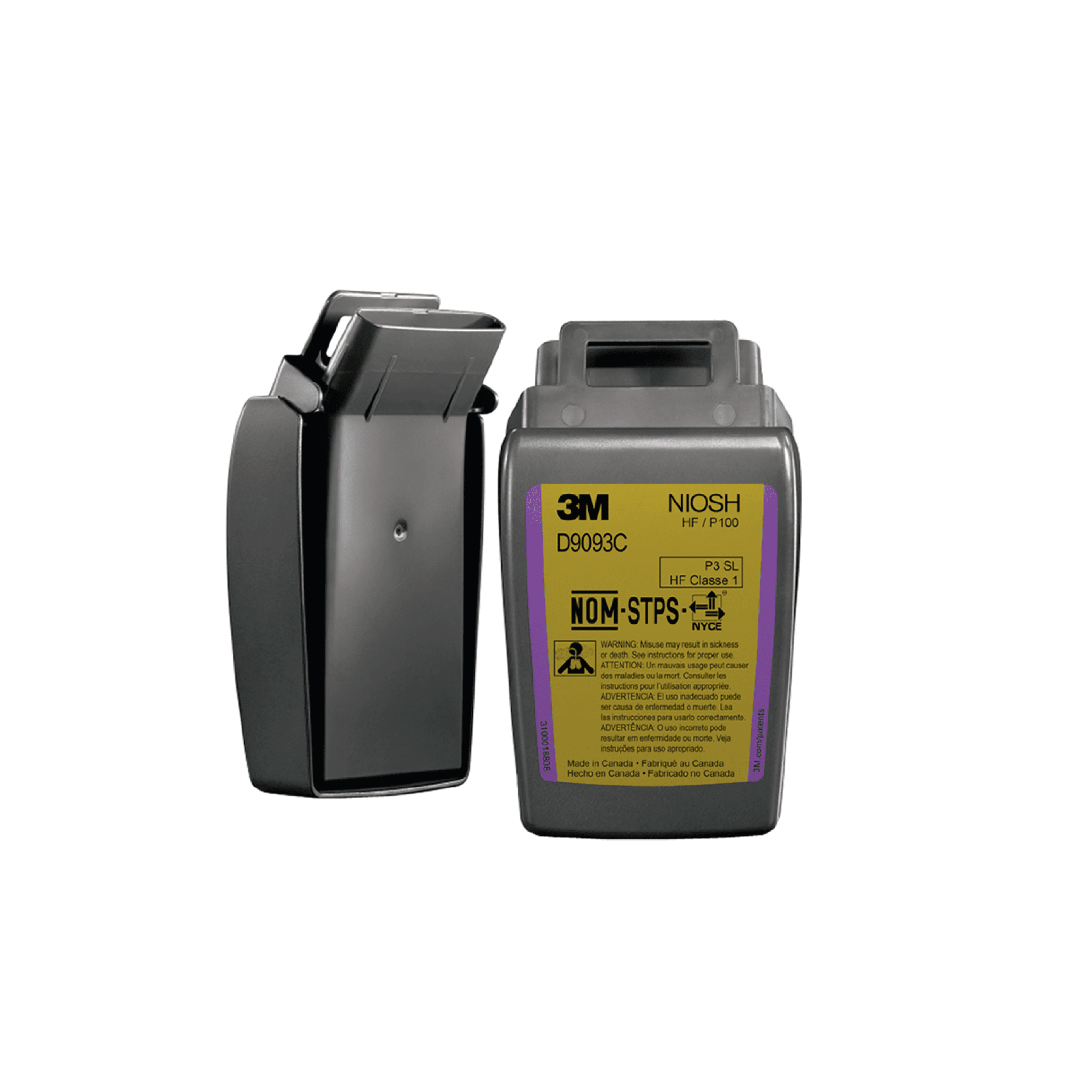 Imagen - FILTRO 3M D9093C P100 RIGIDO HF Y NIVEL VO/GA 65940