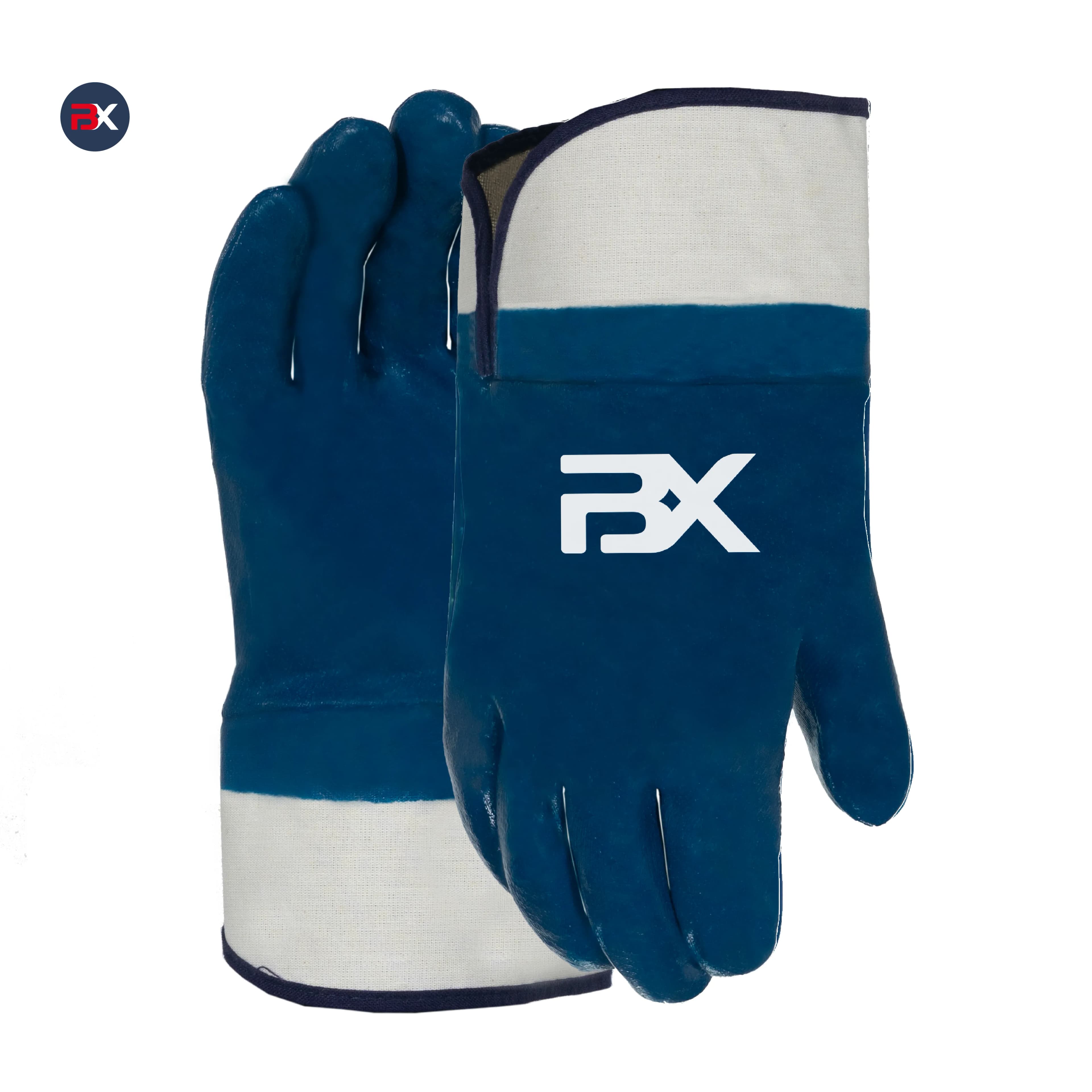 Imagen - GUANTE BILVEX NITRILO PESADO B/C P/LONA AZUL LEGEND