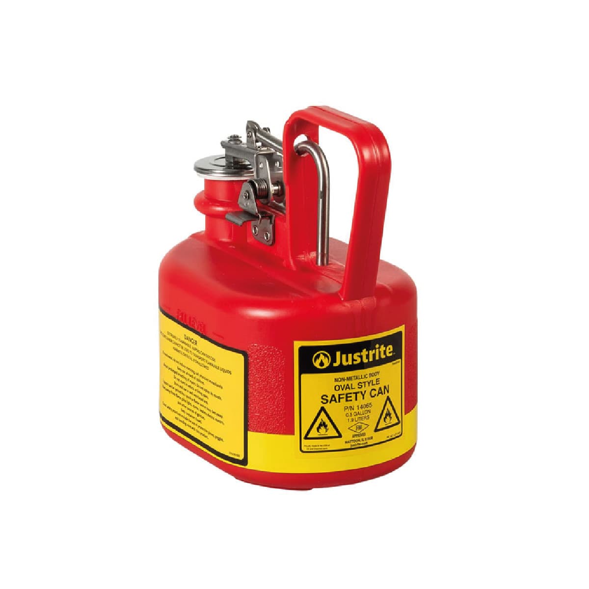 Imagen - BIDON DE SEG. PLASTICO TIPO 1 DE 0.5 GALONES 14065