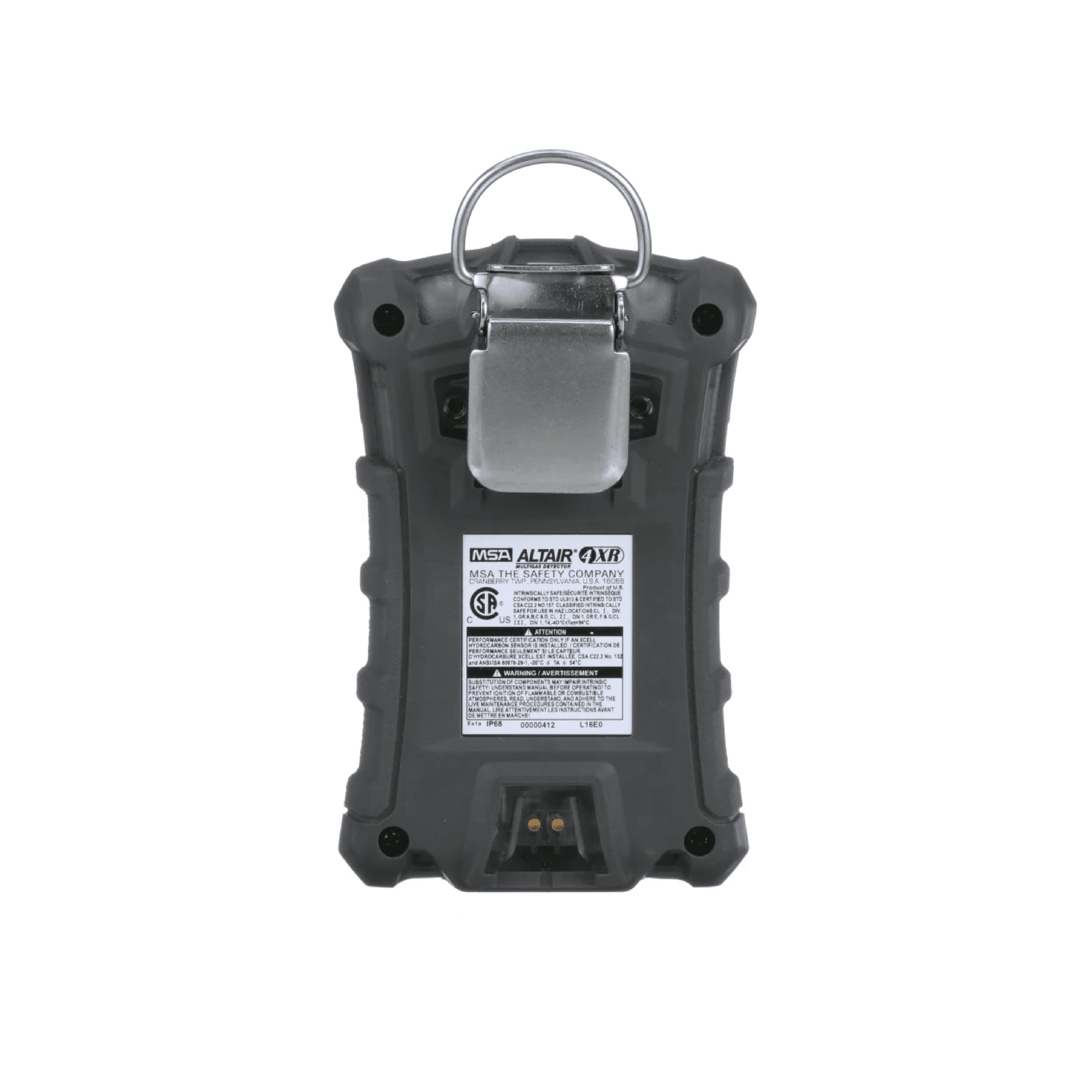Imagen - DETECTOR MSA ALTAIR 4XR (LEL-O2-CO-H2S) Carcasa Negra 10244702